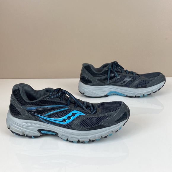 SAUCONY GRID COHESION TR 9 PLUSH LIGHTWEIGHT TRAIL RUNNING SHOE - WOMEN'S Size 8 - Picture 2 of 16